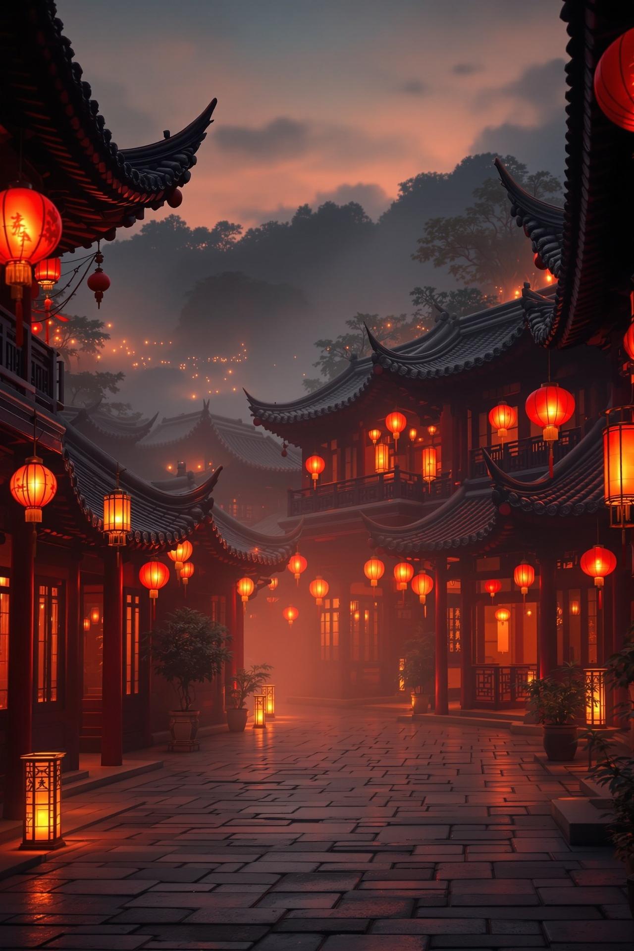 闪闪电影院作品《东方古韵》高清HD海报